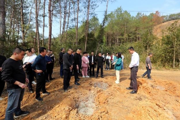 不負春光好，搶播萬畝林 ——將樂縣村企合作造林工作現場會在福建金森召開